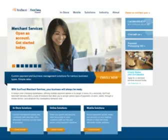 Suntrustmerchantservices.com(Merchant Services from SunTrust) Screenshot