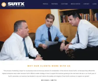 SuntXcapitalpartners.com(SunTx Capital) Screenshot