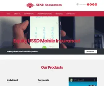 Sunuassurancesnigeria.com(SUNU ASSURANCES NIGERIA PLC) Screenshot