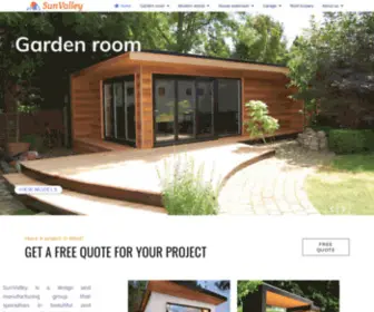 Sunvalley.ie(Garden Room Ireland) Screenshot