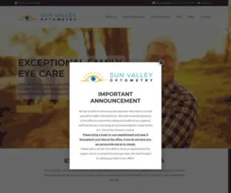Sunvalleyoptometry.com(Sun Valley Optometry) Screenshot