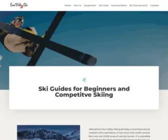 Sunvalleyski.com(SUN VALLEY SKI CLUB) Screenshot