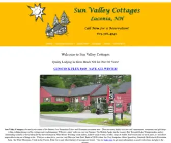 Sunvally.com(Sun Valley Cottages) Screenshot