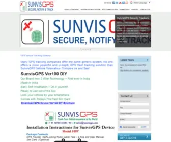 Sunvisgps.com(GPS Vehicle Tracking Systems) Screenshot