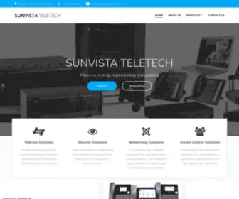 Sunvistateletech.com(Sunvista Teletech) Screenshot