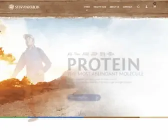 Sunwarrior.co.uk(Sunwarrior UK) Screenshot