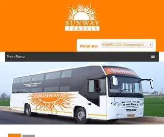 Sunwaytravels.com(Sunway Travels Online Bus Booking) Screenshot