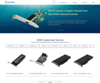 Sunweit.com(OEM COMPUTER CARD) Screenshot