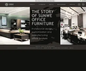 Sunweoffice.com(HONG KONG SUNWE LIVING CO) Screenshot