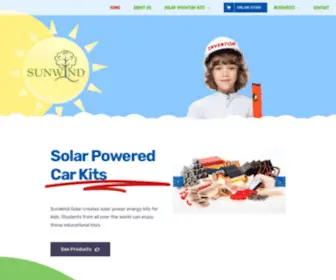 Sunwindsolar.com(Sunwind Solar) Screenshot