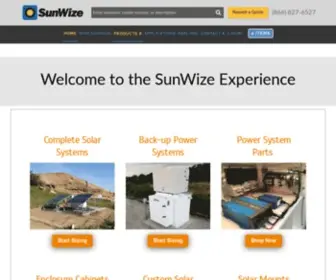 Sunwize.com(SunWize Power & Battery) Screenshot