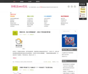 Sunxiaolong.com(大连网站建设) Screenshot