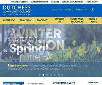 Sunydutchess.edu(Dutchess community college) Screenshot