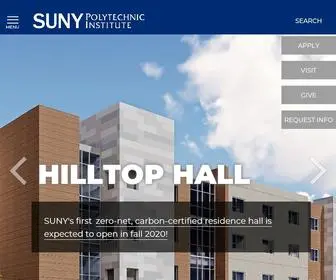 Sunypoly.edu(SUNY Polytechnic Institute) Screenshot