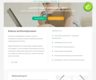 Suomenvarmakauppa.fi(Luotettava verkkokauppa sertifikaatti) Screenshot