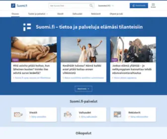 Suomi.fi(Etusivu) Screenshot