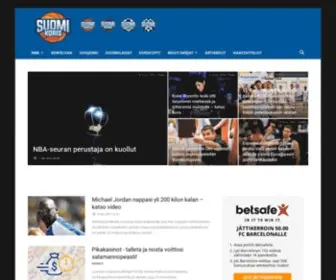 Suomikoris.com(Suomalaisen korisfanin koti) Screenshot