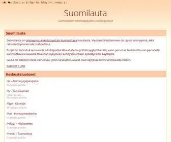 Suomilauta.org(Suomilauta) Screenshot