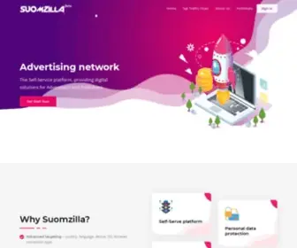 SuomZilla.com(Suomzilla Advertising Network) Screenshot