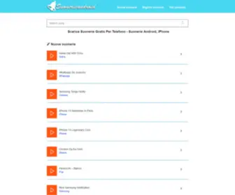 Suonerieandroid.com(Suonerie Gratis Per Cellulari) Screenshot