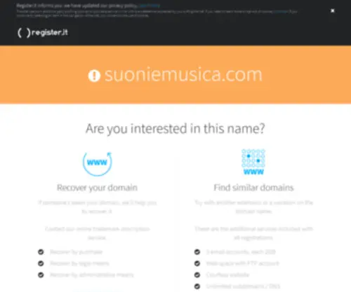Suoniemusica.com(Suoniemusica) Screenshot