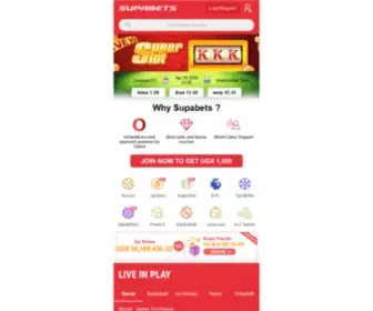 Supabets.co.ug(Jackpot) Screenshot