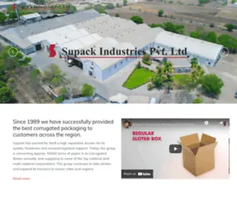 Supack.com(Supack Industries Ltd) Screenshot