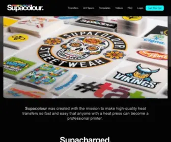 Supacolour.co.nz(Supacolour NZ) Screenshot