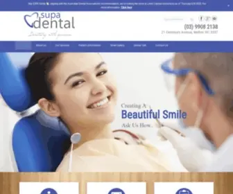 Supadental.com.au(Supa Dental) Screenshot