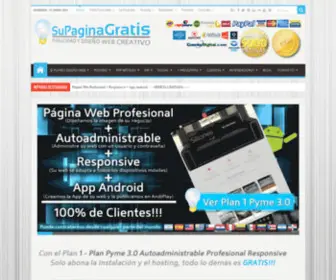 Supaginagratis.com(DISEÑO WEB) Screenshot