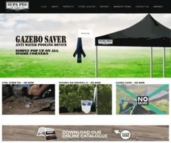 Supapeg.com.au(Camping & Caravan Accessories Supplier) Screenshot