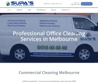 Supascleaningmelbourne.com.au(Supa's cleaning) Screenshot