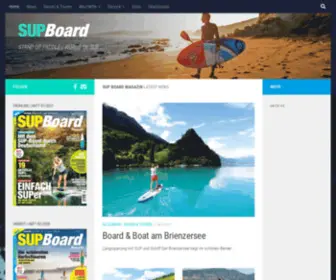 Supboard-Magazin.de(STAND UP PADDLE) Screenshot