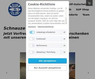 Supclubpaderborn.de(Stand Up Paddling Club Paderborn) Screenshot