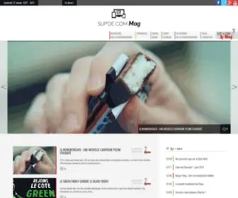 Supdecommag.com(Bienvenue sur SUP’DE COM Mag) Screenshot