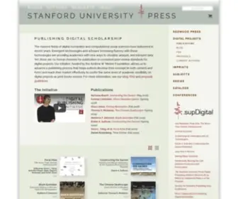 Supdigital.org(Stanford Digital Projects) Screenshot