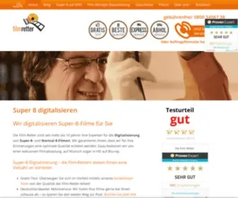 Super-8.com(Super-8-Digitalisierung) Screenshot