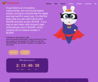 Super-Cake.org(A community) Screenshot