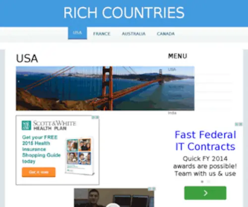 Super-Countries.com(Top countries) Screenshot