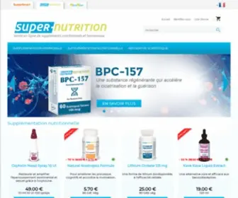 Super-Nutrition.com(DHEA, 7 KETO, Melatonine, Pregnenolone) Screenshot
