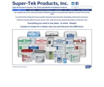 Super-Tek.com(Super-Tek Products, Inc) Screenshot