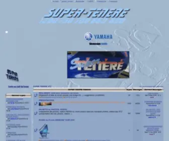 Super-Tenere.org(SUPER TENERE XTZ/600 Yamaha) Screenshot