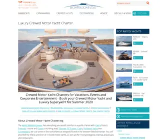Super-Yacht-Charter.com(Super Yacht Charter) Screenshot