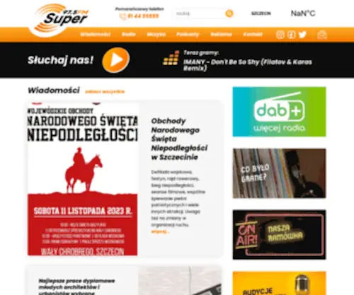 Super.fm(Radio Super FM) Screenshot