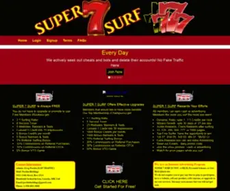 Super7Surf.com(Super 7 Surf) Screenshot