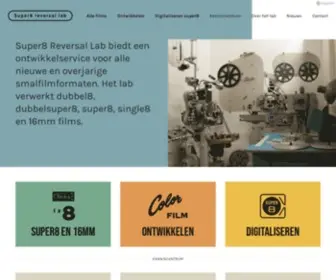 Super8.nl(Super8 Reversal Lab) Screenshot