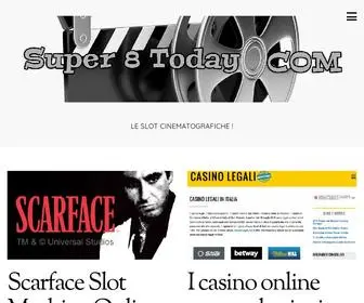 Super8Today.com(Le slot cinematografiche) Screenshot