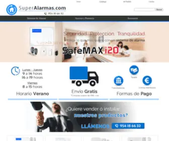 Superalarmas.com(Alarmas en Propiedad y sin Cuotas) Screenshot