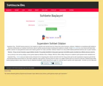 Superalem.org(Chat) Screenshot