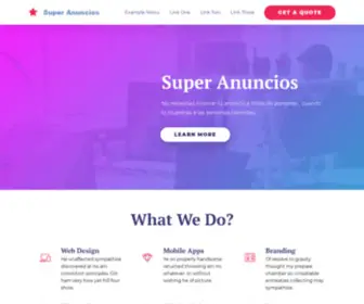 Superanuncios.cl(Super anuncios) Screenshot